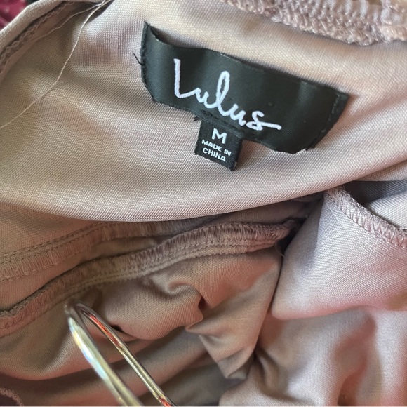 Lulus medium sheer layered formal dress - Picture 4 of 4